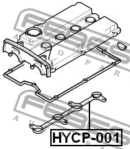 Кольцо уплотнительное свечного колодца HYCP-001 HYCP-001 FEBEST