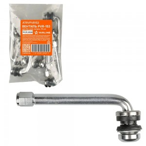 Вентиль для б/к шин  PVR-153 разбор.  D-11,5mm L-70mm  14 Bar угловой  4шт ATRVPVR153 AIRLINE