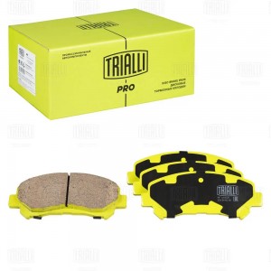 Колодки тормозные дисковые передние керамические PRO PF1403CR TRIALLI