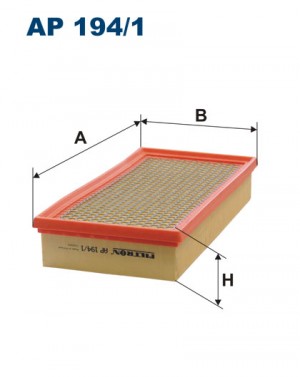 фильтр воздушный !\ SsangYong Rexton 2.7/2.7D/2.9TD/3.2 02> AP1941 FILTRON