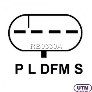 RB0330A Регулятор генератора RB0330A UTM