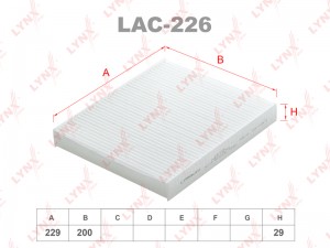 NISSAN PATROL (Y62) (2010>) НЕ УГОЛЬНЫЙ LAC-226 LYNXAUTO