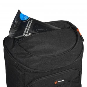 Сумка-холодильник термосумка 27 л "AIRLINE" водонепроницаемый (рюкзак) черный ADCB012 AIRLINE