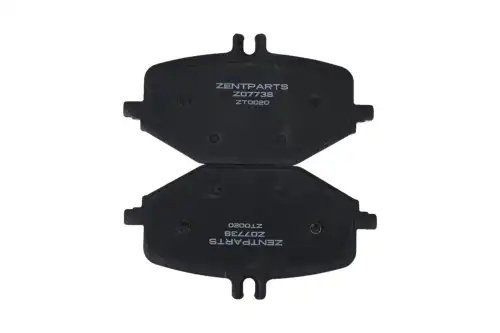 колодки тор. диск. перед. с антиск. пл.! (P50160)\ MB С167/X167/W463 18> Z07738 ZENTPARTS