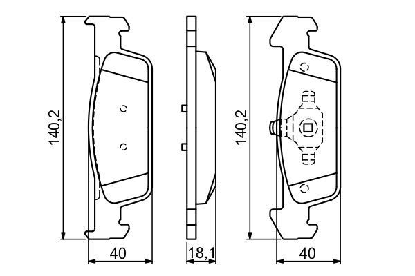 RENAULT LOGAN II (2014>) 0986494697 BOSCH