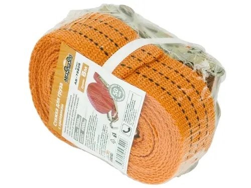 Стяжка крепления груза 4т 6м-50мм с храповиком АВТОСТОП AB78206 AVTOSTOP