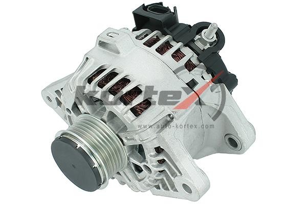 Генератор HYUNDAI Solaris (17-),Creta (17-) KIA Rio (17-) (1.4/1.6) KORTEX KG040 KORTEX