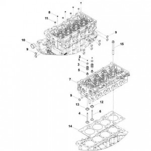 Болт головки блока цилиндров дв.Cummins 2,8 (Haffen) 0270 HAFFEN