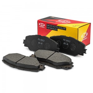 Колодки тормозные дисковые передние FD3322 FD3322 BM MOTORSPORT