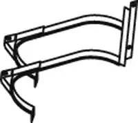 Хомут глушителя RVI 64809 DINEX