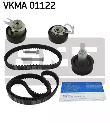 VW GOLF IV/BORA (1997-2005)/ POLO 3 РОЛИКА + 2 РЕМНЯ VKMA-01122 SKF
