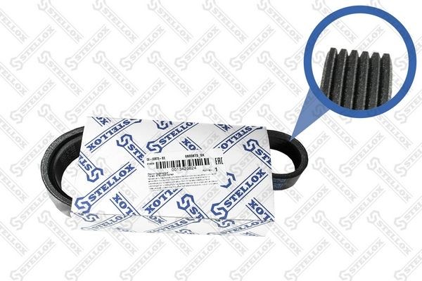 ремень поликлиновой! 6PK873EE\ Fiat Ducato 2.2JTD 4HV 06> 06-00873-SX STELLOX