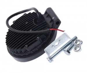 Фара рабочего света круглая 115х115x38мм 18Вт (6 LED) IP68 рассеянный свет (Floo 370-30-005 MEGA POWER