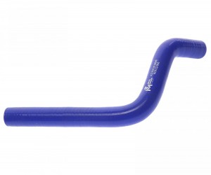 Патрубок ГАЗель Next отопителя дополнительного (d=20) синий силикон MEGAPOWER 81012016 MEGA POWER