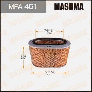 фильтр воздушный!\ Mitsubishi Pajero 2.5TD 86> MFA-451 MASUMA