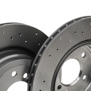 Диск тормозной BMW 3 (E90,E91,E92,E93) задний вентилируемый (1шт.) BREMBO 09.A270.1X BREMBO