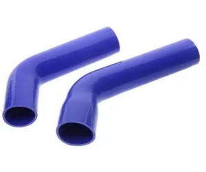 Патрубки радиатора КАМАЗ-6520 силикон (к-т 2шт) MEGAPOWER 13017053 MEGA POWER