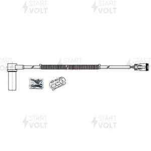Датчик ABS для а/м Renault Trucks Premium (96-)/Magnum (96-) задн. прав. (VS-ABS VSABS0919 START VOLT