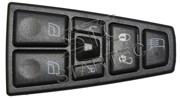 Выключатель кнопка VOLVO FH12 2 version стеклоподъемника (блок) STARTEC INF.16.006 STARTEC