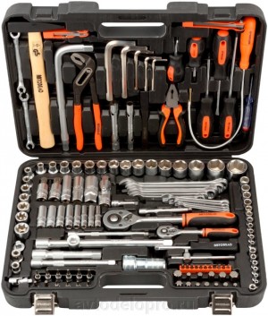 Набор инструментов (141 предмет) "АвтоDело" (1/4", 1/2") 39914 AVTO DELO