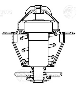 Термостат для а,м VW Transporter T4 90-,Passat B3,B4 93- термоэл. 87°С LT 1813 LT 1813 LUZAR