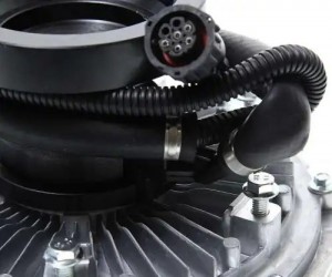 Вискомуфта VOLVO FM дв.D13C привода вентилятора (без крыльчатки) MEGAPOWER 130-12-106 MEGA POWER