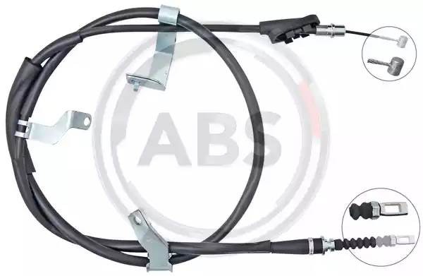 Трос стояночного тормоза KIA Sportage (04-) (2WD) правый ABS K17338 ABS