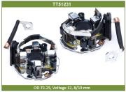 щеткодержатель стартера!\ Ford Transit 2.5Di/TD/TDi 94> TT51231 TESLA TECHNICS