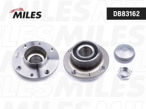 Ступица колеса задняя с подшипником (без ABS) FIAT ALBEA / ALFA ROMEO 145/146/15 DB83162 MILES