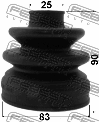 Пыльник ШРУСА внутренний  1215-SANFELH 1215-SANFELH FEBEST