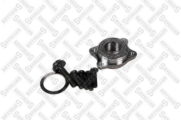 ступица! в сборе с подш., передняя\ Audi A4/A6 00>/A8 98-01 43-28717-SX STELLOX