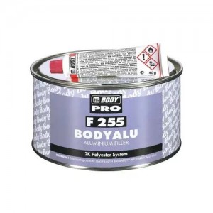 Шпатлевка с алюминиевым наполнителем PRO F255 ALU 1кг BODY 2550800001 HB BODY