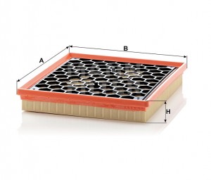 Фильтр воздушный / Chevrolet Malibu, Opel Insignia 1.6-2.8i/Turbo/CDTi 08> C29145 MANN FILTER