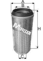 фильтр воздушный! H263 D104 d64\ A.Chalmers/Bobcat/Case/Cat/IHC/John Deere/Komat A1066 MFILTER AUTOMOTIVE FILTERS