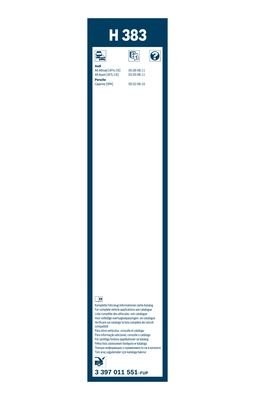 A6 [C6,4F] (2005-2011) задняя 3 397 011 551 BOSCH