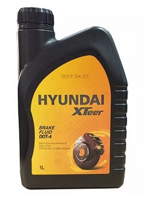 Жидкость тормозная HYUNDAI XTEER Brake Fluid DOT-4 1л 2010853 2010853 HYUNDAI XTEER