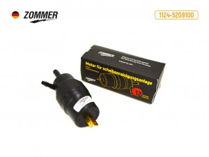 Мотор омывателя ГАЗ, КАМАЗ, ЗИЛ (24V) 2,5 атм н/о 1124-5208100 ZOMMER