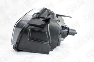 Фара правая Renault Duster 1 2011-2015, черная OEM0118FR OEMPARTS