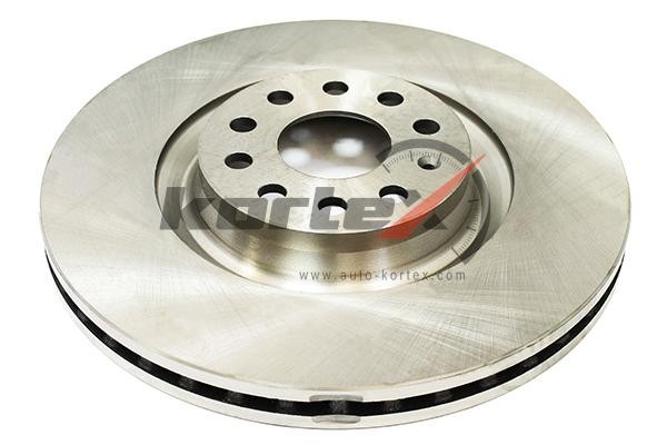 Диск торм. AUDI A3/VW GOLF VI/JETTA/SKODA OCTAVIA/SUPERB перед.вент.(d340mm) KD0 KD0408 KORTEX