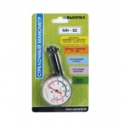 манометр! Вымпел МН-02, пластм.корпус, шкала 3.5атм\ 5086 VYMPEL