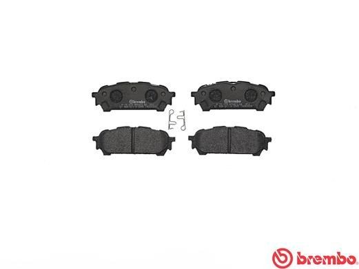 P78014 1176 01 !колодки дисковые з.\ Subaru Impreza 2.0 01> P78014 BREMBO