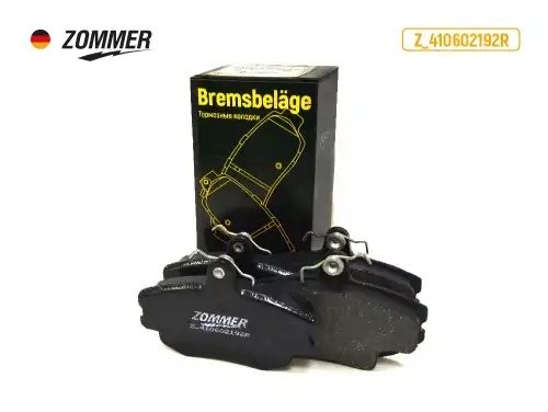 Колодка тормозная передняя ВАЗ Largus (8 кл), RENAULT Logan (к-т 4 шт) Z_410602192R ZOMMER