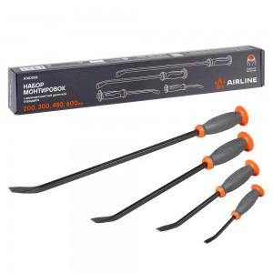 Набор монтировок с двухкомпонентной рукояткой PRO 4пр. (200, 300, 450, 600мм) (A ATAD008 AIRLINE