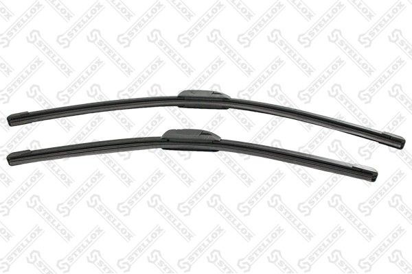 щетки плоск. к-т! 600/24'+500/20',крючок 9\ Reanault Laguna 01> 201-627-SX STELLOX
