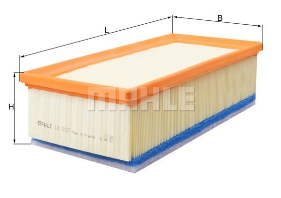 Фильтр воздушный LX1780/3 LX1780/3 MAHLE KNECHT
