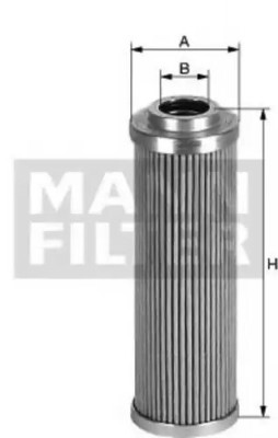 Фильтр гидравл. HF7834, HD45 HD 45 MANN FILTER