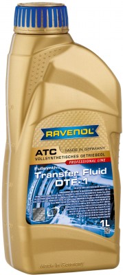 Масло трансмиссионное RAVENOL Transfer Fluid DTF-1(TF-0870) синт.1л 1211128-001 RAVENOL