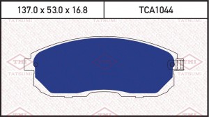 Колодки тормозные дисковые передние NISSAN Teana 03- TCA1044 TCA1044 TATSUMI