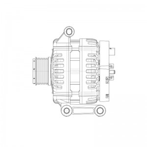 Генератор для а/м Ford Transit (06-)/Land Rover Defender (06-) 2.4TDCi 150A (LG  LG1082 START VOLT