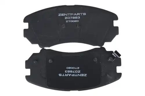 колодки тор. диск. перед. с антиск. пл.! (P30043)\ KIA Magentis 05> Z07883 ZENTPARTS